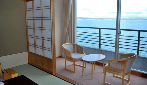 Japanese-Style Room with Ocean View and Private Bathroom