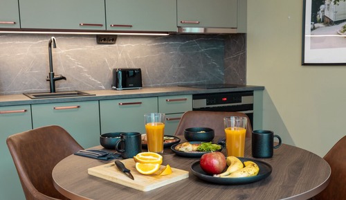 Triple Room, Multiple Beds, Kitchen