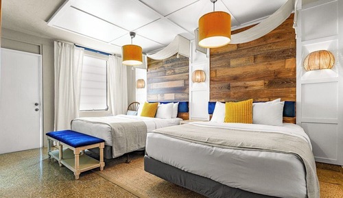 Standard Room, 2 Queen Beds, Lagoon View