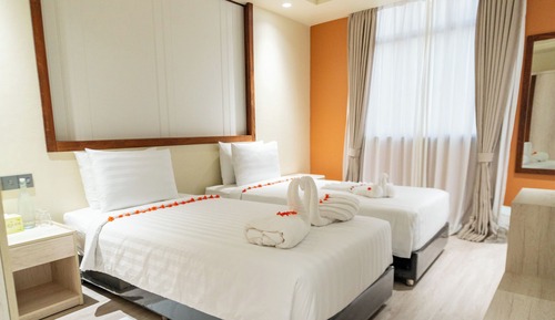 Twin Room, Sea View