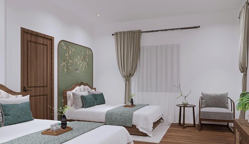 Deluxe Twin Room, Balcony