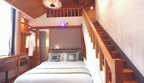 Family Duplex, Courtyard View