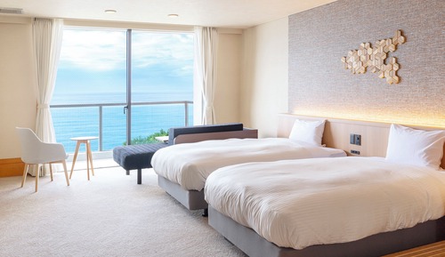 Standard Japanese Western Style Room with Private Bathroom for 5 people, Non Smoking