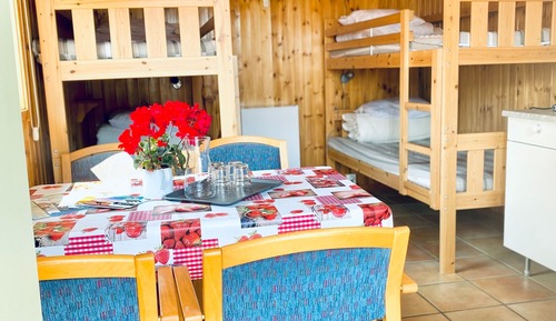 Basic Cabin, Patio