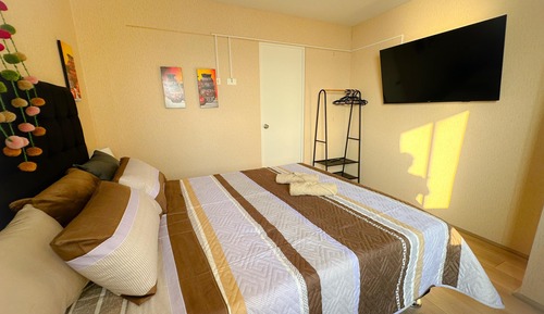 Comfort Apartment, 3 Bedrooms, Balcony, Beach View