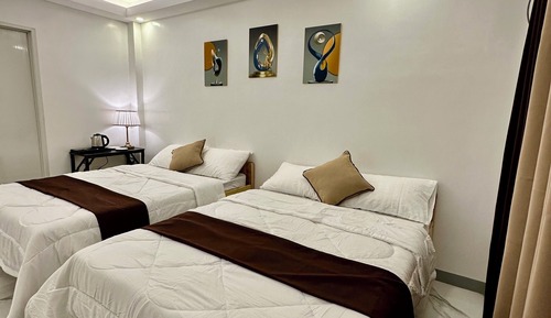Family Quadruple Room, Private Bathroom, Partial Ocean View