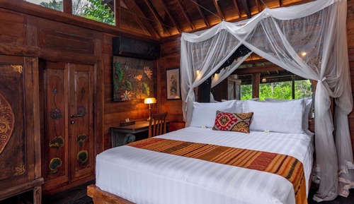 Standard Cottage, 1 Double Bed, Balcony, Garden View