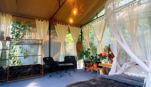 Basic Tent, Patio, Hill View