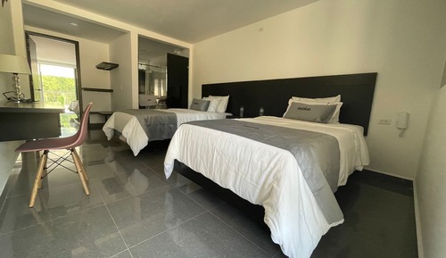 Superior Quadruple Room, Balcony, Pool View