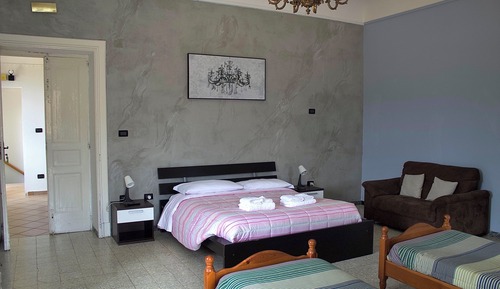 Family Quadruple Room, Balcony, Hill View
