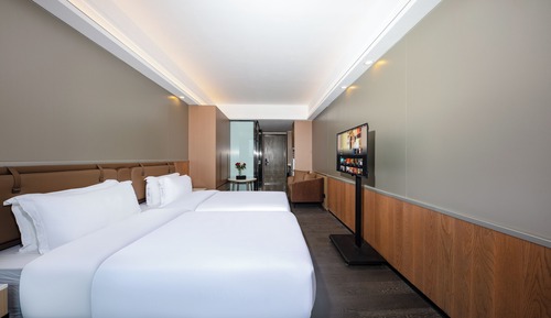 Twin Room With City View (Smart Guest Control+Refrigerator+Washing Machine)