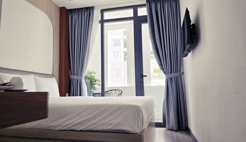 Deluxe Double Room, Balcony, City View