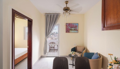 Standard Apartment, Balcony, City View