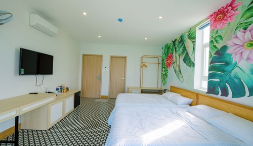 Panoramic Quadruple Room, Balcony, Sea View