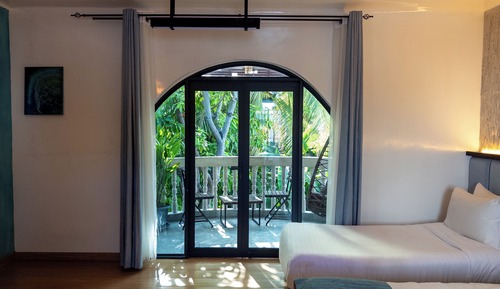 Deluxe Double or Twin Room, Balcony, Pool View