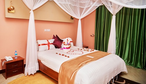 Comfort Single Room, Balcony, Garden View