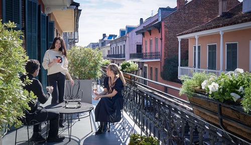 Double Room, 1 King Bed, Balcony, City View