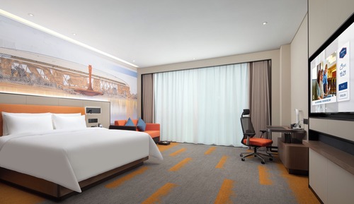 Luxury Double Room Single Use, City View