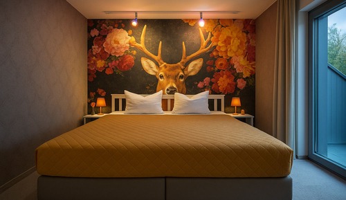 Classic Double or Twin Room, Balcony, Mountain View