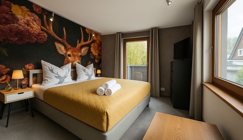 Classic Double or Twin Room, Balcony, Mountain View