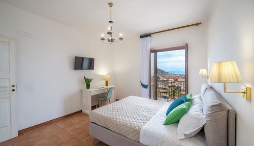 Deluxe Quadruple Room, Sea View