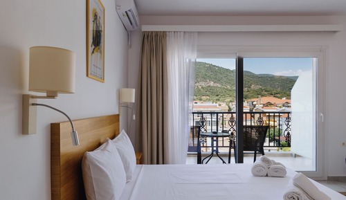 Standard Double Room, Balcony, Mountain View