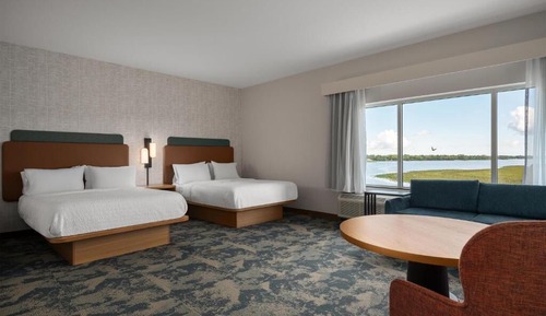 Studio, 2 Queen Beds (Water View)