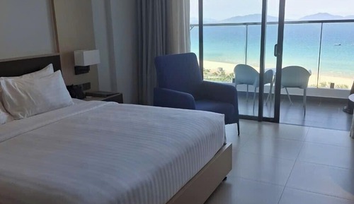 Deluxe Apartment, Balcony, Beach View