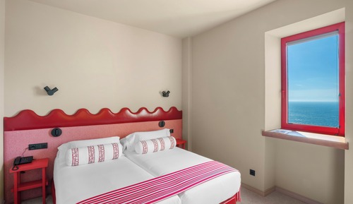 Habitación Vista Oceano cama de matrimonio