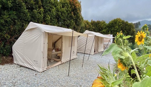 Lux Tent Shared Bathroom