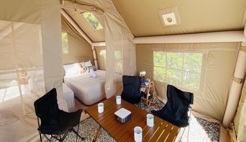 Cottage Tent Shared Bathroom