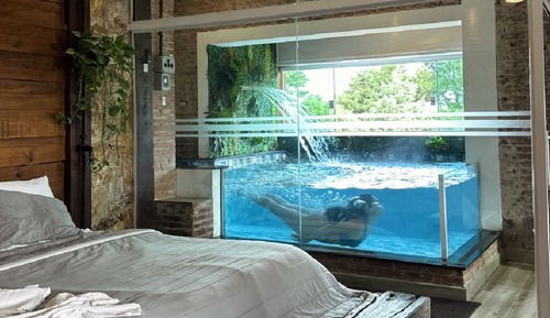 Luxury Chalet, Lanai, Pool View