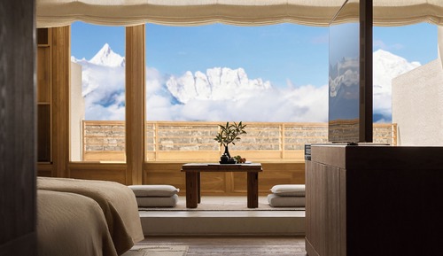 Luxury Twin Room, Mountain View