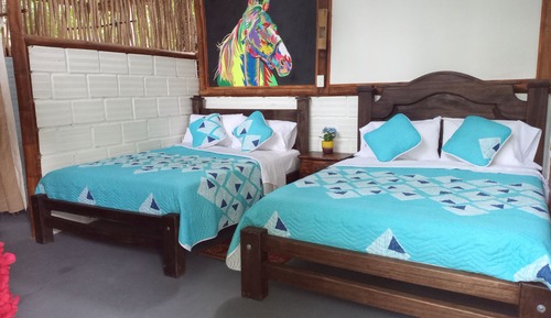 Deluxe Cabin, Patio, Garden View