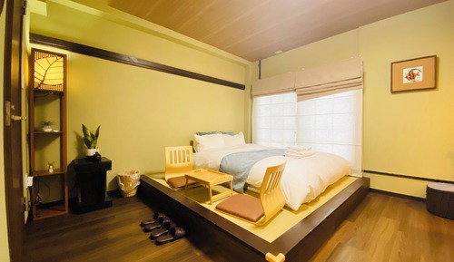Superior Double Room, Patio, City View
