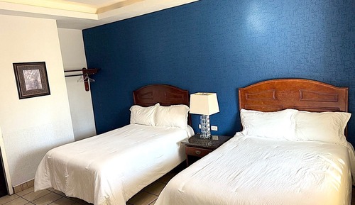 Comfort Double Room, 2 Double Beds, Non Smoking, Microwave