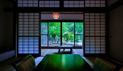 Japanese-style Quadruple Room, Garden View