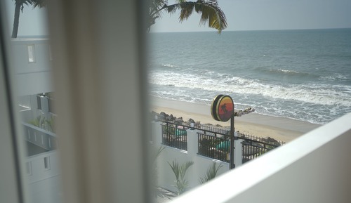 Deluxe Double Room, Partial Ocean View, Corner