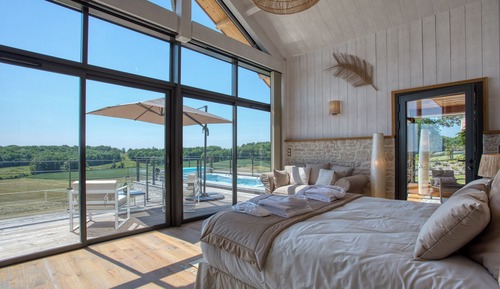 Deluxe Cottage, Private Pool, Valley View