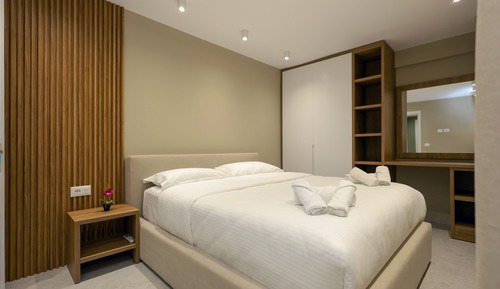 Comfort Apartment, Air conditioning, Garden View