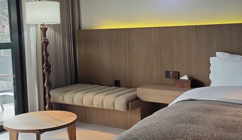 Deluxe Double Room, Balcony, Garden View