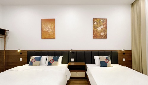 Basic Triple Room, Garden View