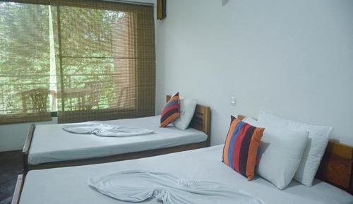 Comfort Quadruple Room, Garden View