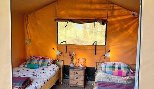 Comfort Tent, Lake View, Garden Area