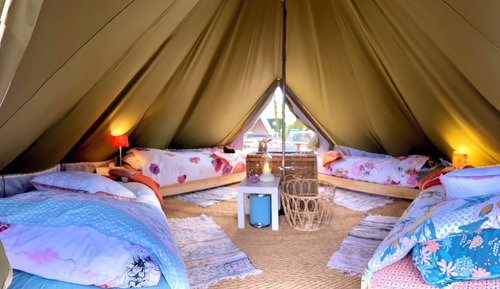 Traditional Tent, Multiple Beds, Courtyard Area