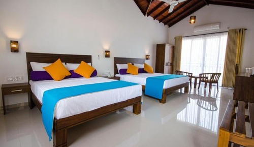 Deluxe Quadruple Room, 2 Bedrooms, Balcony, River View