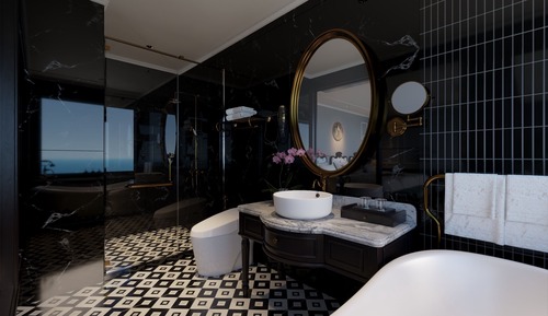 Junior Family/Triple Suite Full Ocean View- Private Balcony 1st Floor