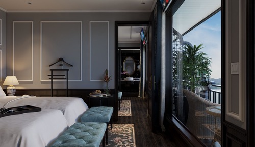 Premium Suite Full Ocean View- Private Balcony 2nd Floor