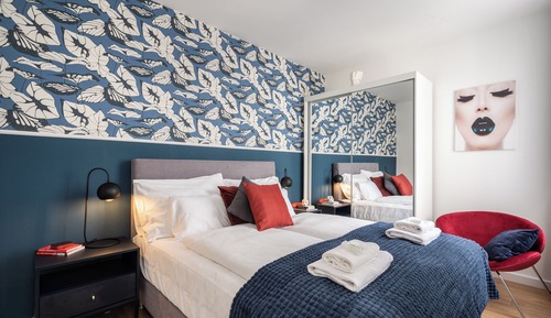 Deluxe Apartment, 2 Bedrooms, City View