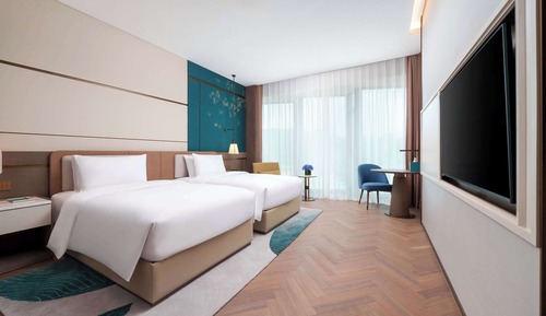 Executive Double Room, 2 Double Beds, Club Lounge Access